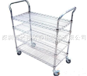 XXESD：防靜電線網貨架，線網推車，線網物料架子（圖片）生産廠家